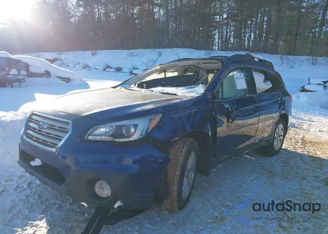 2016 Subaru Outback 2.5I Premium из США, поврежденный, VIN 4S4BSADC4G3299302